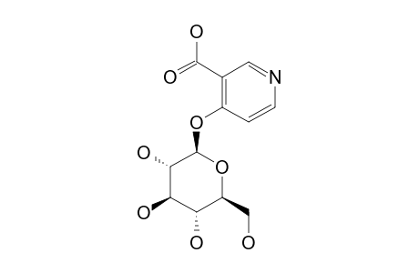 4-HYDROXYPYRIDYL-3-OIC-ACID-4-O-GLUCOPYRANOSIDE