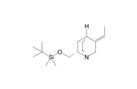 (1S,2S,4S)-2-(tert-Butyldimethylsilyloxymethyl)-(E/Z)-5-ethylidene-1-azabicyclo[2.2.2]octane