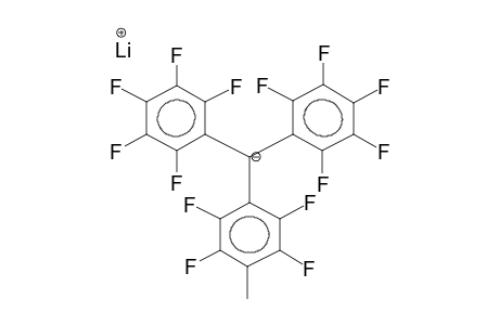 BIS(PENTAFLUOROPHENYL)-4-METHYL-2,3,5,6-TETRAFLUOROPHENYLMETHANE,LITHIUM SALT