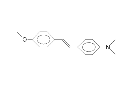Benzenamine, 4-[2-(4-methoxyphenyl)ethenyl]-N,N-dimethyl-