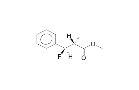 THREO-(METHYL 2-METHYL-3-PHENYL-3-FLUOROPROPANOATE)