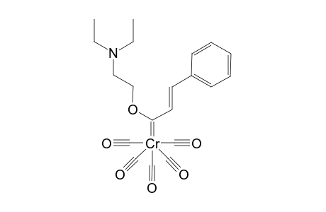 Pentacarbonyl[(2E)-3-diethylamino-1-ethoxy-3-phenylpropenylydene} chromium
