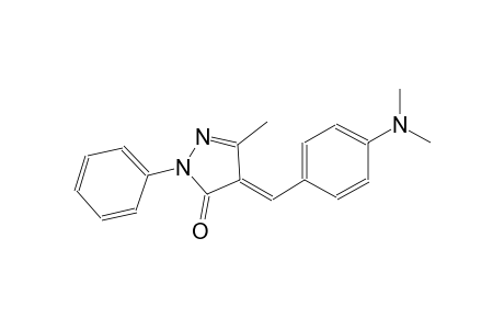 3H-pyrazol-3-one, 4-[[4-(dimethylamino)phenyl]methylene]-2,4-dihydro-5-methyl-2-phenyl-, (4E)-