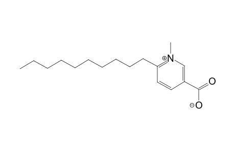 6-DECYL-1-N-METHYL-PYRIDINIUM-3-CARBOXYLATE