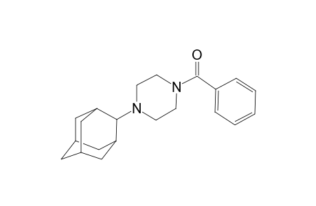Piperazine, 1-(2-adamantyl)-4-benzoyl-