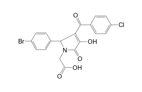 [2-(4-bromo-phenyl)-3-(4-chloro-benzoyl)-4-hydroxy-5-oxo-2,5-dihydro-pyrrol-1-yl]-acetic acid