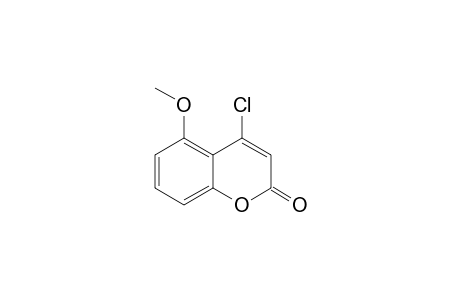 4-CHLORO-5-METHOXY-2H-BENZOPYRAN-2-ONE