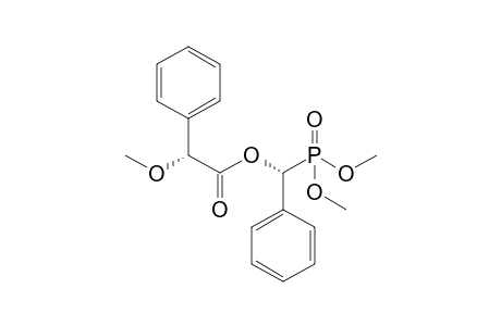 (1R)-Dimethyl-1-[(2'R)-2'-methoxy-2'-phenylacetyloxy]-1-phenylmethyl phosphonate