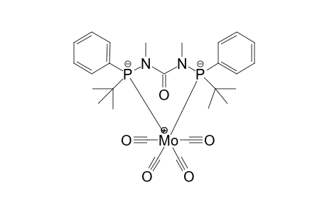 (tetracarbonyl){1,5-bis[t-butyl)-1,5-diphenyl-2,4-dimethyl-3-oxo-2,4-diaza-1,5-diphosphapentane} molybdenium