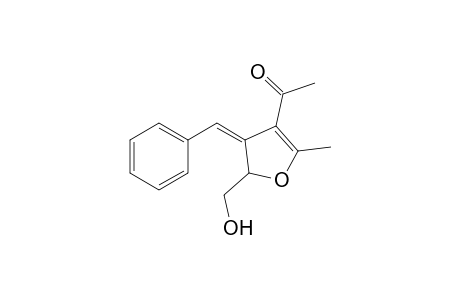 3-Acetyl-4-benzylidne-5-hydroxymethyl-2-methyl-4,5-dihydrofuran
