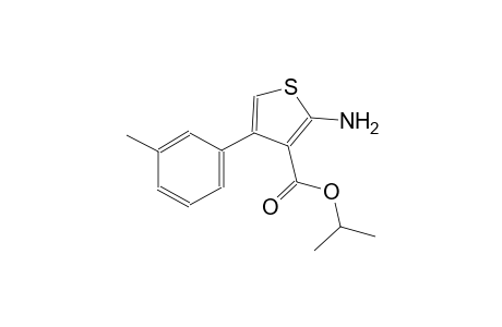 isopropyl 2-amino-4-(3-methylphenyl)-3-thiophenecarboxylate