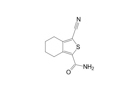 3-Cyano-4,5,6,7-tetrahydrobenzo[c]thiophene1-Carboxamide