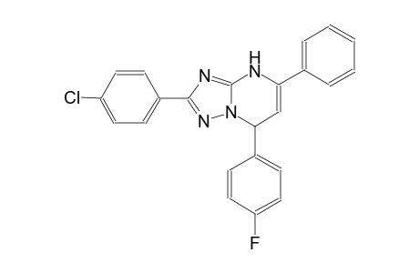 2-(4-chlorophenyl)-7-(4-fluorophenyl)-5-phenyl-4,7-dihydro[1,2,4]triazolo[1,5-a]pyrimidine