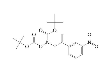 tert-Butyl (tert-butoxycarbonyl)oxy[2-(3-nitrophenyl)prop-2-enyl]carbamate