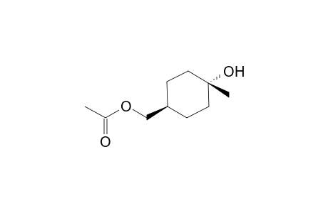 trans-(4-Hydroxy-4-methylcyclohexyl)methyl acetate