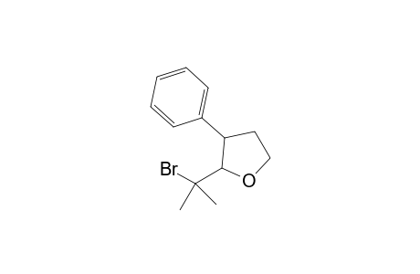 2-(1-Bromo-1-methyl-ethyl)-3-phenyl-tetrahydrofuran