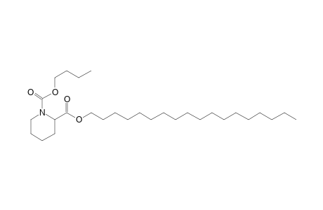 Pipecolic acid, N-butoxycarbonyl-, octadecyl ester