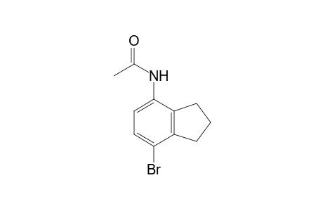 N-(7-bromo-4-indanyl)acetamide