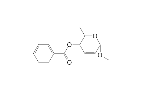 Methyl 4-O-benzoyl-2,3,6-trideoxy-.alpha.-DL-threo-hex-2-enpyranoside