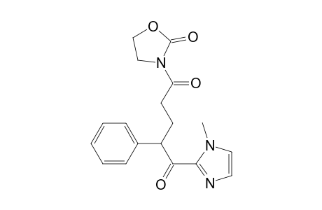 1-(1-Methyl-1H-imidazol-2-yl)-5-(2-oxooxazolidin-3-yl)-2-phenylpentane-1,5-dione