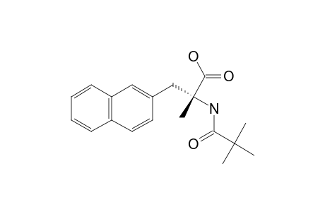 2-PIVALOYLAMINO-2-METHYL-3-(NAPHTHALEN-2-YL)-PROPIONIC-ACID