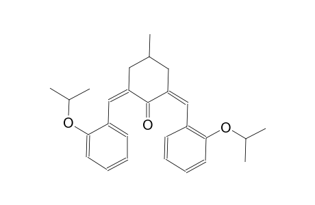 (2Z,6Z)-2,6-bis(2-isopropoxybenzylidene)-4-methylcyclohexanone