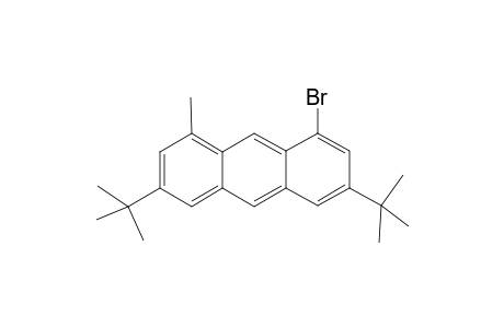 1-Bromo-3.6-bis(t-butyl)-8-methylanthracene