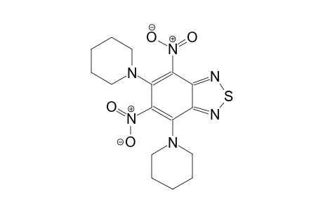 2,1,3-benzothiadiazole, 4,6-dinitro-5,7-di(1-piperidinyl)-