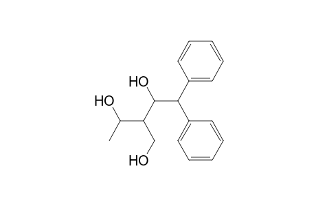 3-(Hydroxymethyl)-1,1-diphenylpentane-2,4-diol