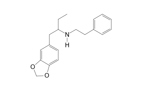 N-Phenethyl-1-(3,4-methylenedioxyphenyl)butan-2-amine