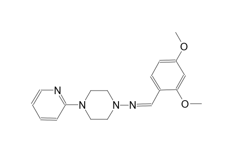1-piperazinamine, N-[(Z)-(2,4-dimethoxyphenyl)methylidene]-4-(2-pyridinyl)-