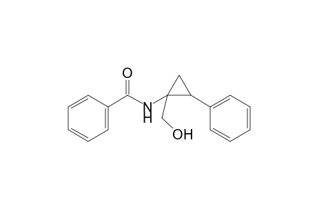 N-[1-(hydroxymethyl)-2-phenylcyclopropyl]benzamide