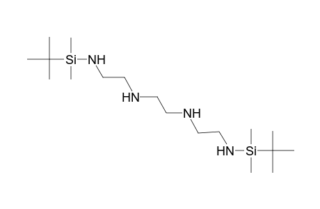 N(1),N(4)-Bis(dimethyl-t-butylsilyl)triethylenetetramine