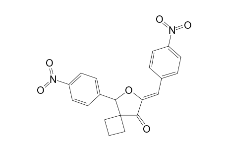 Spiro[5-(p-Nitrophenyl)-2-(p-nitrobenzylidene)tetrafuran-3-one-4,1'-cyclotetrane]