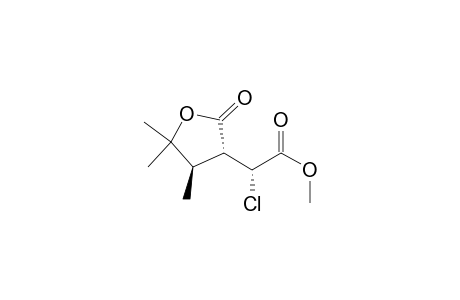 3-Furanacetic acid, .alpha.-chlorotetrahydro-4,5,5-trimethyl-2-oxo-, methyl ester, [3.alpha.(R*),4.beta.]-