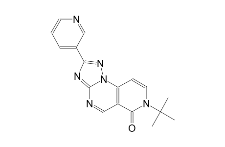pyrido[3,4-e][1,2,4]triazolo[1,5-a]pyrimidin-6(7H)-one, 7-(1,1-dimethylethyl)-2-(3-pyridinyl)-