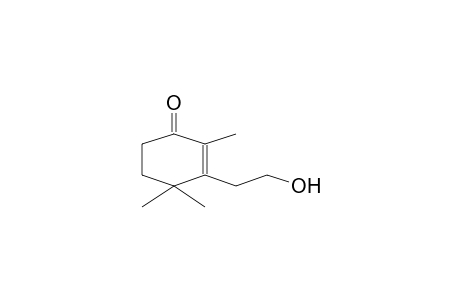 2-Cyclohexen-1-one, 3-(2-hydroxyethyl)-2,4,4-trimethyl-