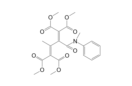 Tetramethyl 2-Methyl-3-{[methyl(phenyl)amino]carbonyl}buta-1,3-diene-1,1,4,4-tetracarboxylate