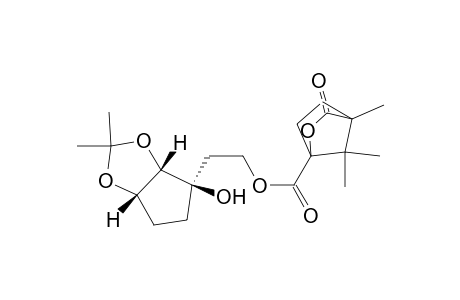 2-{(1'S,5'S,6'R)-6'-Hydroxy-3',3'-dimethyl-2',4'-dioxabicyclo[3.3.0]oct-6'-yl}ethyl camphanoate