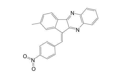 2-Methyl-11-(4-nitrobenzylidene)-11H-indeno[1,2-b]quinoxaline