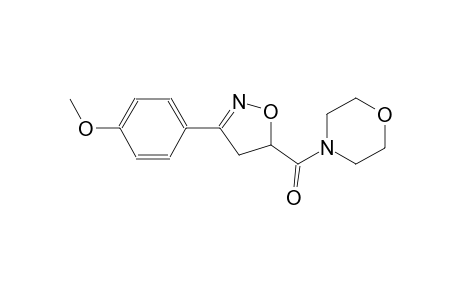 morpholine, 4-[[4,5-dihydro-3-(4-methoxyphenyl)-5-isoxazolyl]carbonyl]-