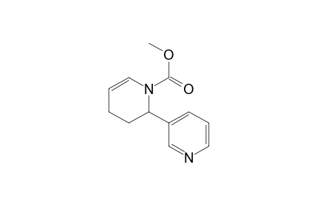 1-(methoxycarbonyl)-2-(3-pyridyl)-1,2,3,4-tetrahydropyridine