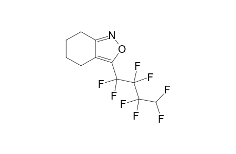 4,5,6,7-Tetrahydro-3-(1',1',2',2',3',3',4',4'-octafluorobutyl)-1,2-benz-isoxazole