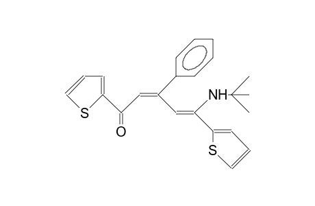 1,5-Bis(2-thienyl)-3-phenyl-cis-5-tert-butylamino-cis-2,4-pentadien-3-one