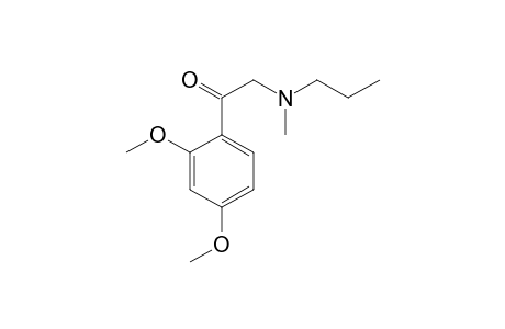 2-(N-Methyl,N-propylamino)-2',4'-dimethoxyacetophenone