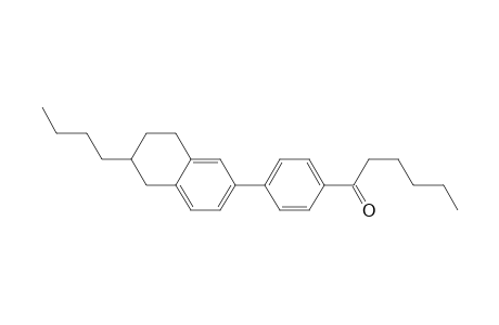 1-Hexanone, 1-[4-(6-butyl-5,6,7,8-tetrahydro-2-naphthalenyl)phenyl]-