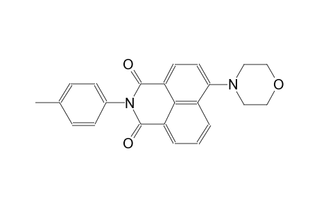 1H-benz[de]isoquinoline-1,3(2H)-dione, 2-(4-methylphenyl)-6-(4-morpholinyl)-