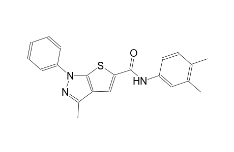 1H-thieno[2,3-c]pyrazole-5-carboxamide, N-(3,4-dimethylphenyl)-3-methyl-1-phenyl-