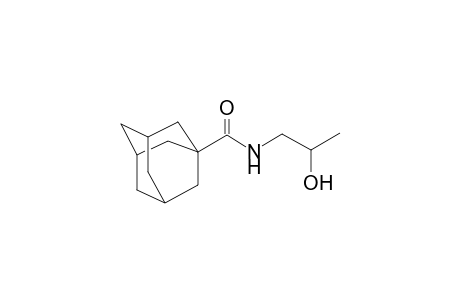tricyclo[3.3.1.1~3,7~]decane-1-carboxamide, N-(2-hydroxypropyl)-
