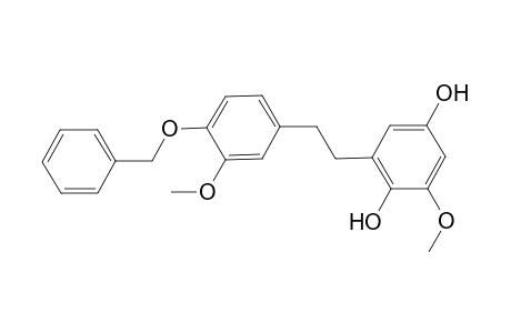 2,5-Dihydroxy-4'-benzyloxy-3,3'-dimethoxydiphenylethane